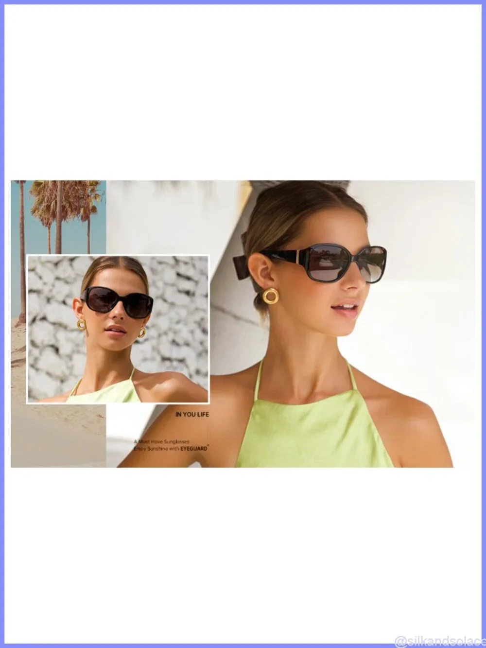 Polarized Sunglasses for Women Retro Square UV400 Driving
